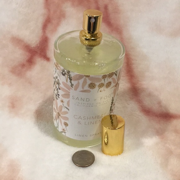 Sand + Fog Scented Cashmere & Linen Linen Room Spray NWT 107ml Sand +Fog Home - Picture 13 of 16